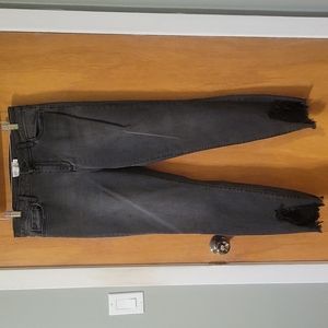 Cello Distressed High Waisted Jeans